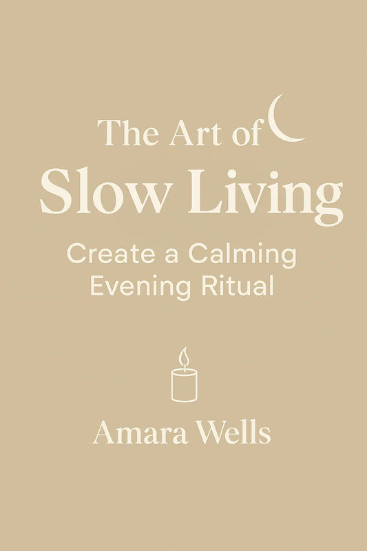 The Art of Slow Living: Creating a Calming Evening Ritual - Amara Wells