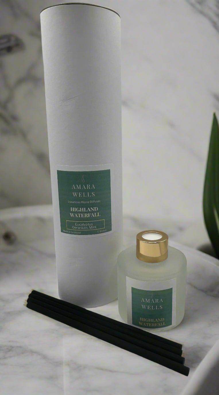 Highland Waterfall - Reed Diffuser - Amara Wells