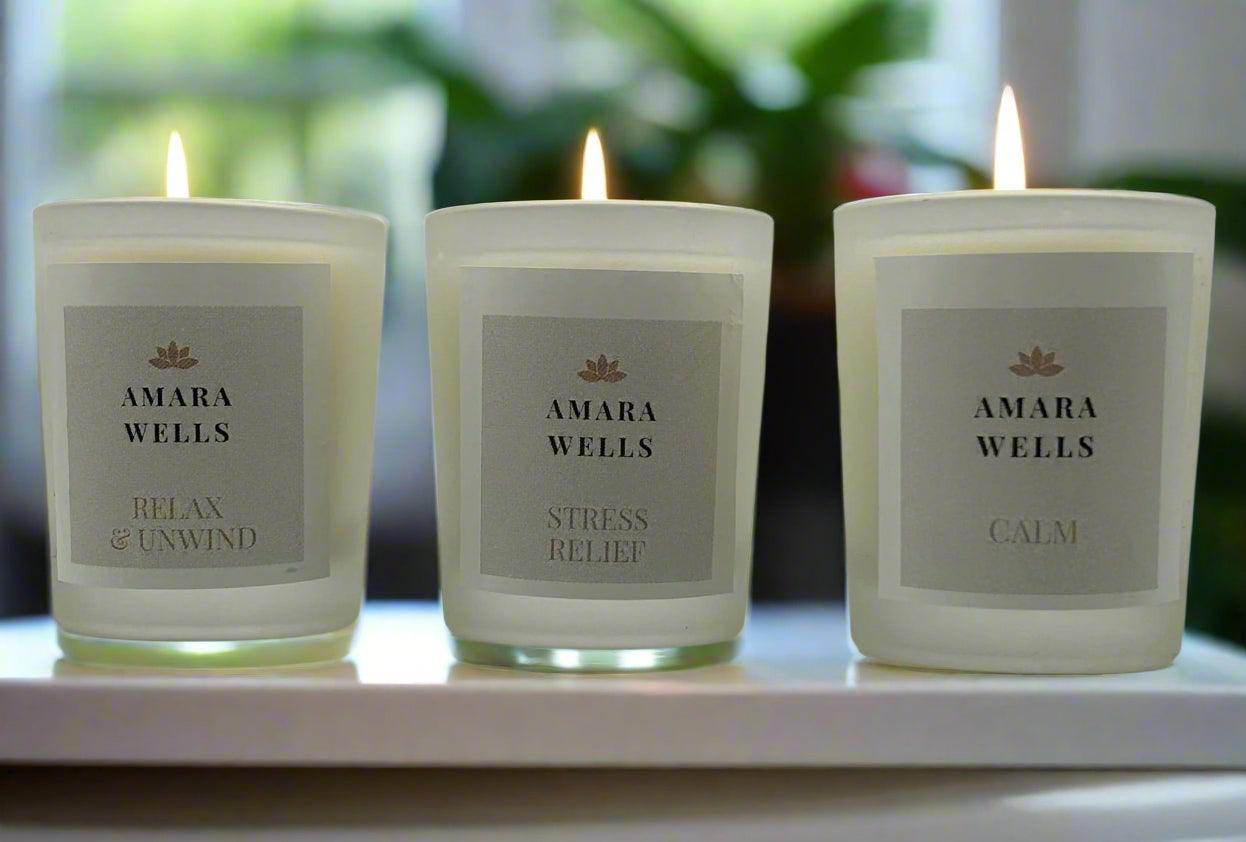 Tranquil Moments - 9cl Candle Trio - Amara Wells